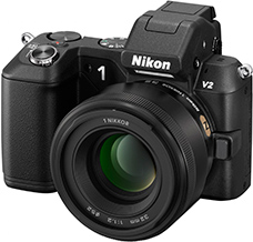 1 NIKKOR」でもっとも明るい、開放F値1.2の大口径中望遠単焦点レンズ