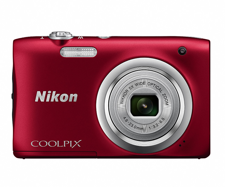 薄型・軽量のスタイリッシュモデル「COOLPIX A100」と単3形電池対応