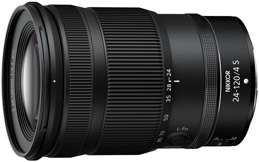 NIKKOR Z 100-400mm f/4.5-5.6 VR S」、「NIKKOR Z 24-120mm f/4 S