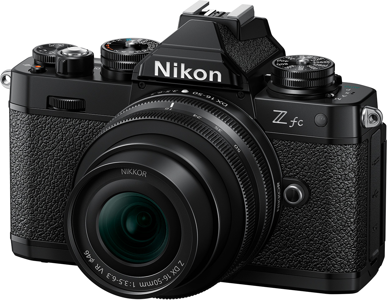 APS-Cサイズミラーレスカメラ「ニコンZ fc」の新色ブラックを発売