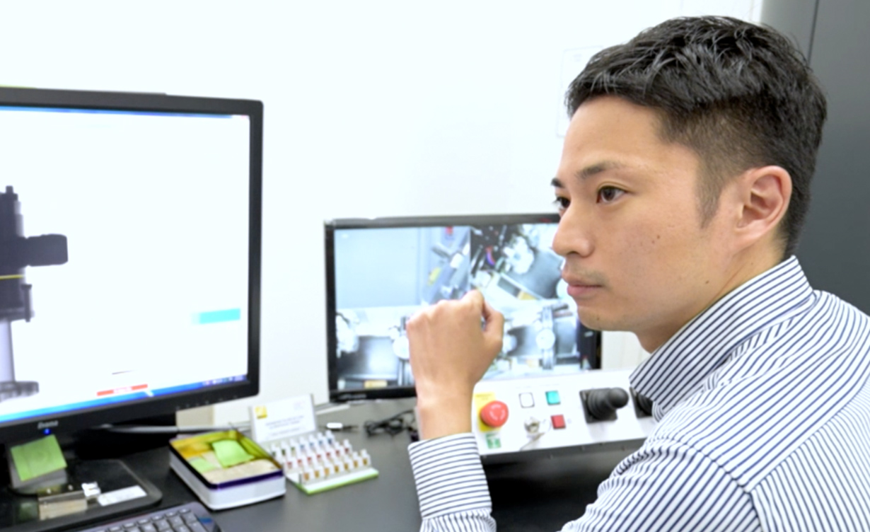 産業機器事業部社員の一日の動画