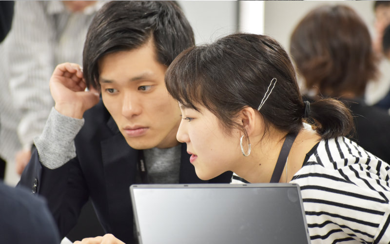 企業活動シミュレーション演習の風景