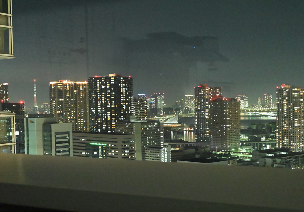 本社23階からの夜景写真