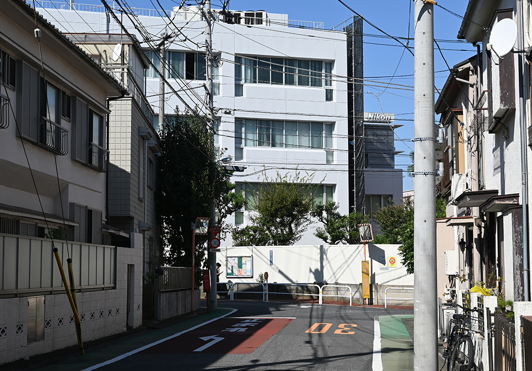 通勤時の景色の写真