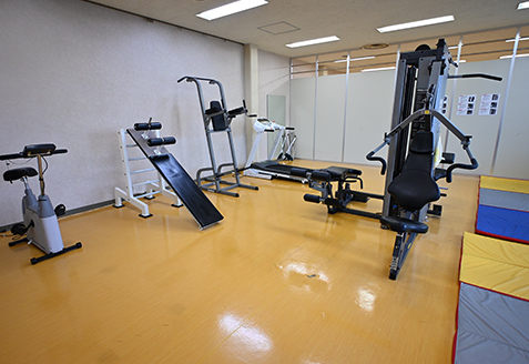 トレーニングルームの写真