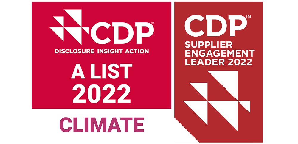 CDP DISCLOSURE INSIGHT ACTION A LIST 2022 CLIMATE|CDP SUPPLIER ENGAGEMENT LEADER 2022