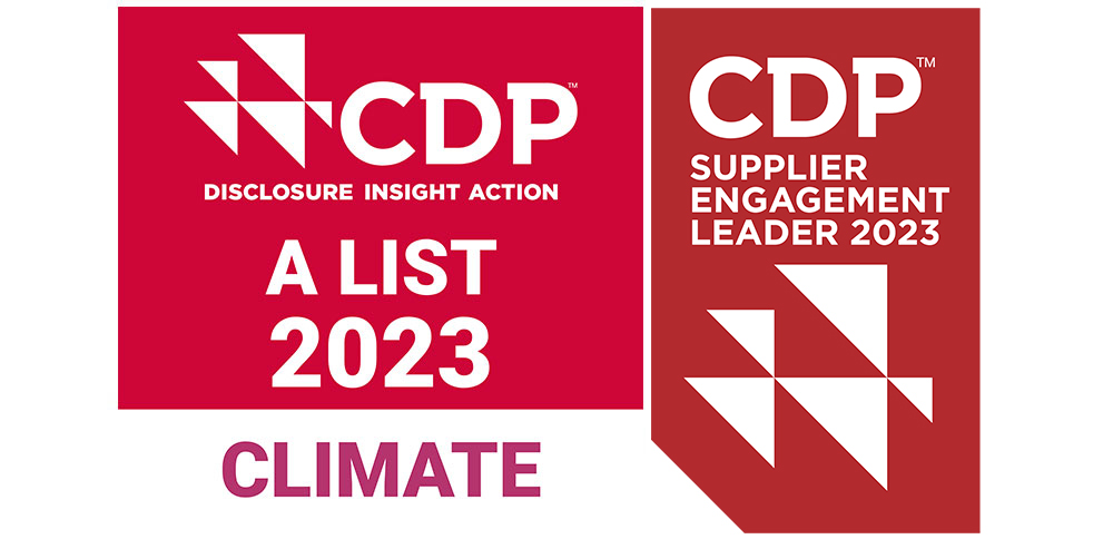 CDP DISCLOSURE INSIGHT ACTION A LIST 2023 CLIMATE|CDP SUPPLIER ENGAGEMENT LEADER 2023