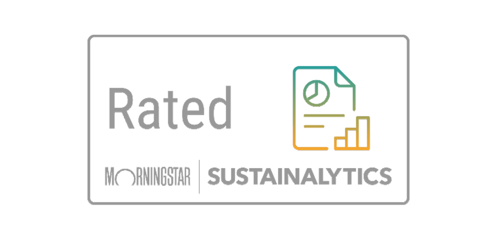 Rated MORNINGSTAR SUSTAINALYTICS