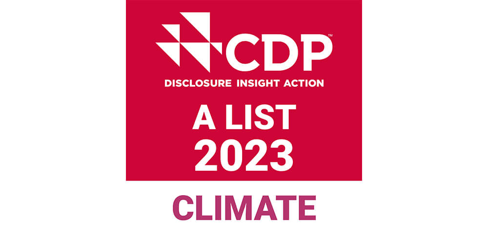 CDP DISCLOSURE INSIGHT ACTION A LIST 2023 CLIMATE｜CDP SUPPLIER ENGAGEMENT LEADER 2023