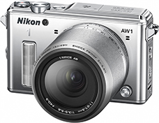 世界初の防水・耐衝撃レンズ交換式デジタルカメラ「Nikon 1 AW1」を