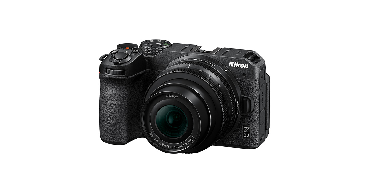 Vlog撮影に最適なAPS-Cサイズミラーレスカメラ「ニコン Z 30」を発売 